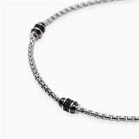 Bracciale Mabina Uomo Thinker in Argento Zircone 534157 MABINA - 534157 MABINA